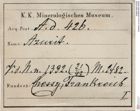 Etiketten zu Azurit (NHMW-MIN-Ad426)